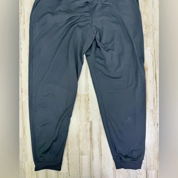 Under Armour Joggers Mens XL Black Drawstring Fleece Pocket Sweatpants Tapered - Picture 10 of 10